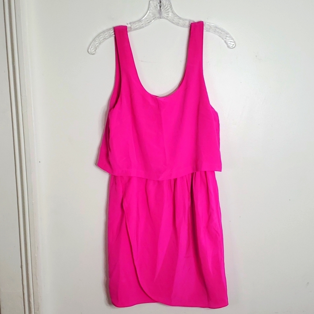 Amanda Uprichard Pink Sleeveless Dress